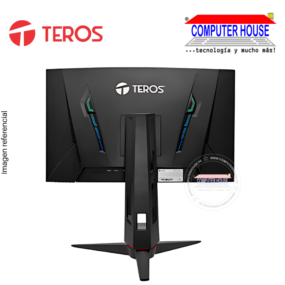 Monitor Gamer Teros 27" TE-2766G, Curvo, VA 180 Hz, 1920x1080 FHD, HDMI / DP / FREESYNC /PIVOT
