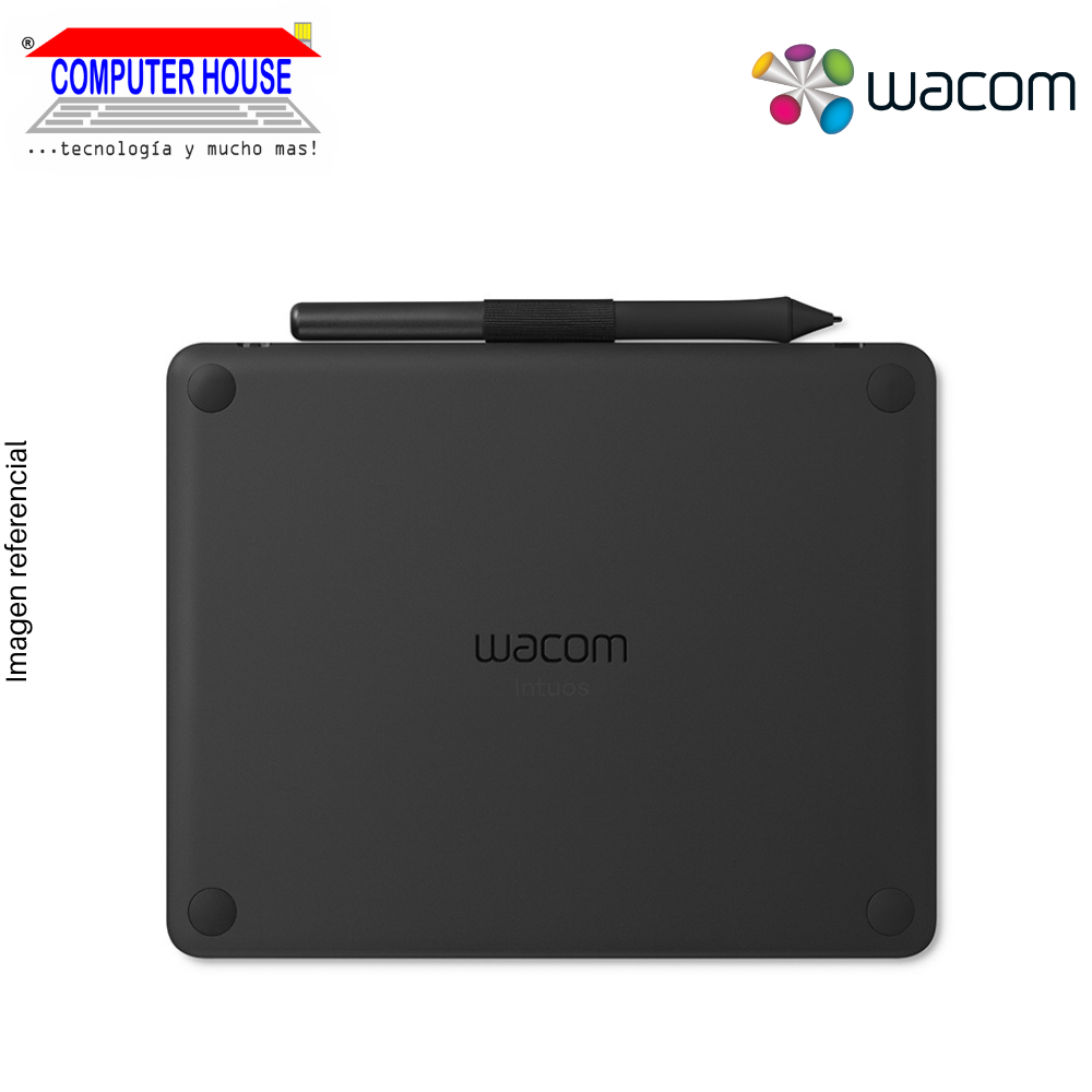 WACOM CTL4100 Intuos Pen Graphics Tablet, Small, Black.