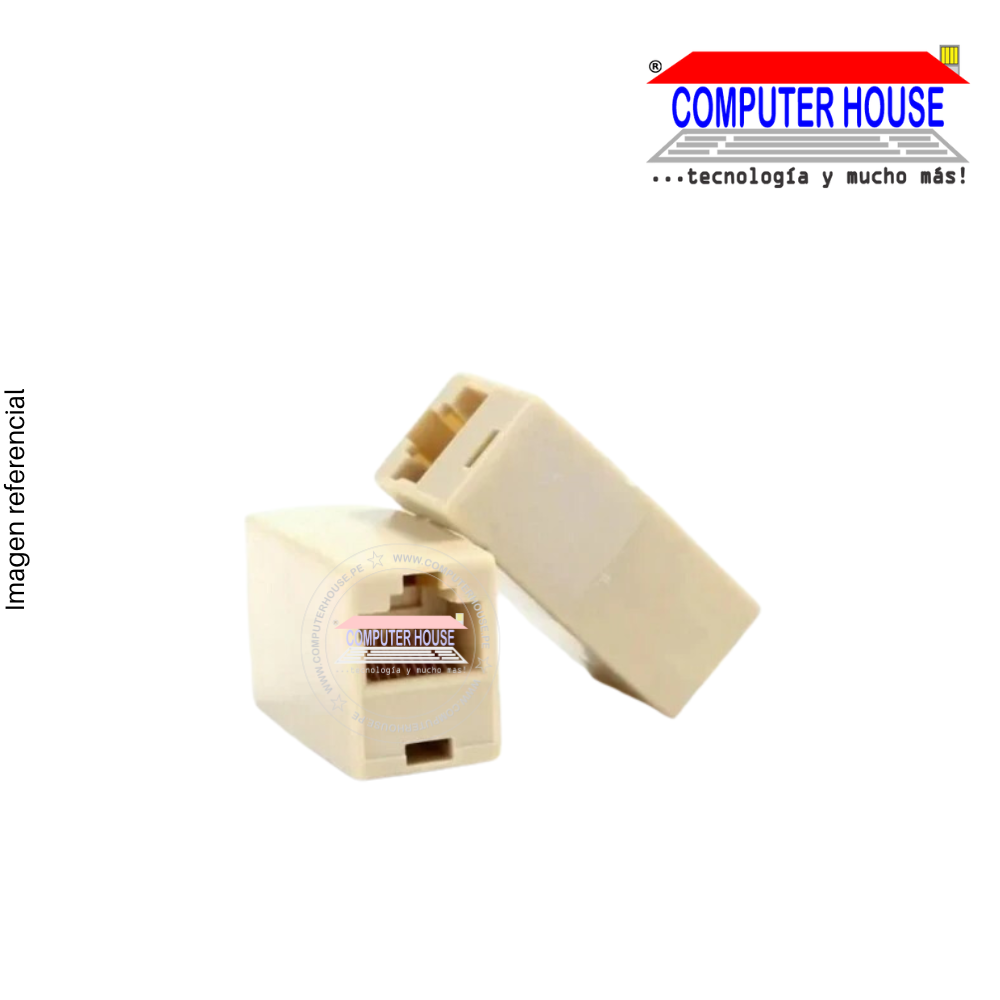 Generic RJ45 Ethernet Cable Connector, RJ45 Connector (Female to Female)