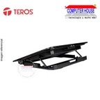 Cooler para Laptop TEROS TE-7020N, 2 Ventiladores, 5 niveles de inclinación, Hasta 15.6".