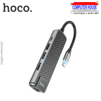 USB Hub Extension 5 in 1 HOCO HB23 Type C to HDMI, USB3.0, USB2.0, RJ45, PD