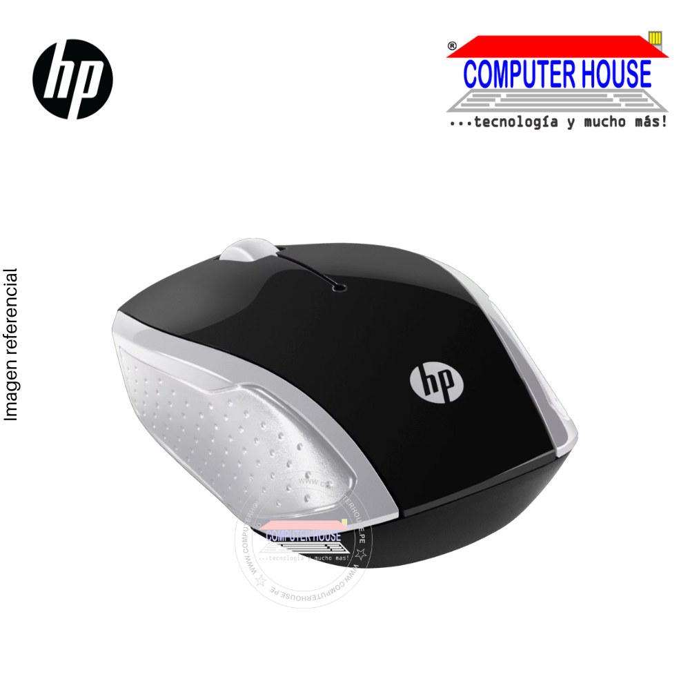 HP 200 Souris Sans Fil Wireless Mouse, 3 Buttons, 1000DPI, USB Receiver.