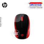 HP 200 Souris Sans Fil Wireless Mouse, 3 Buttons, 1000DPI, USB Receiver.