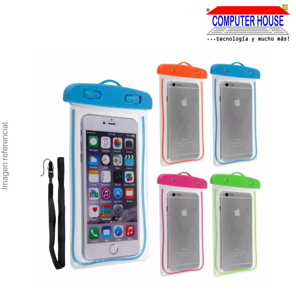 Waterproof Cell Phone Protector, Pool Case - Colors