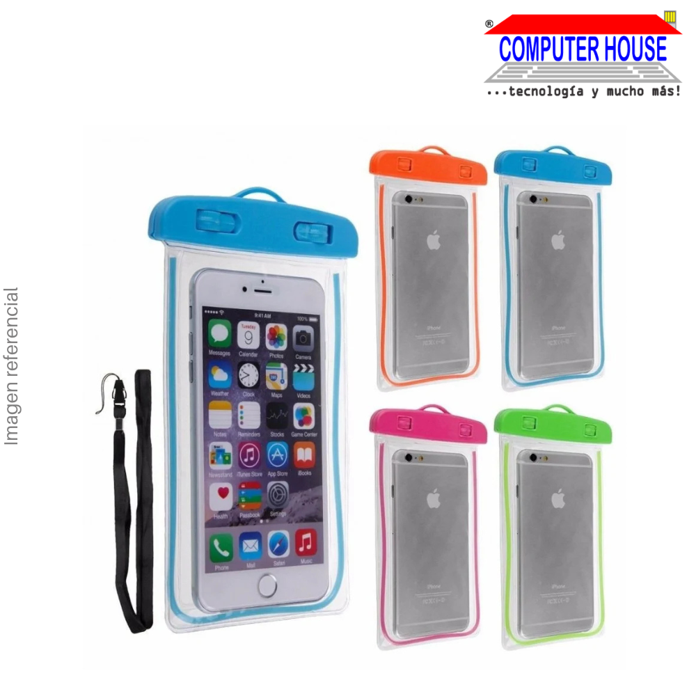 Protector de Celular para agua, funda para piscina - Colores