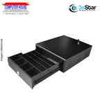 Gaveta de dinero 3NSTAR POS-CD200, 240mm x 280mm, RJ11.