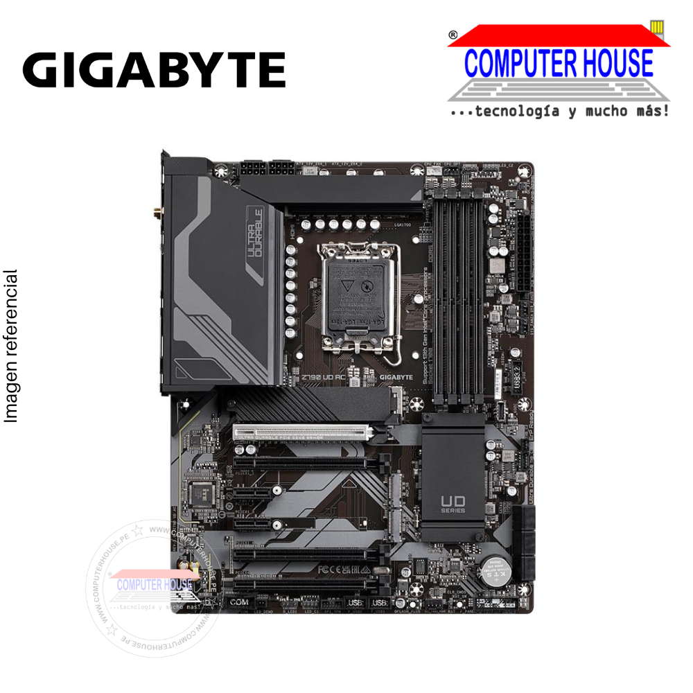 GIGABYTE Z790 UD AC Motherboard, Intel Z790 Chipset, LGA1700, ATX. 