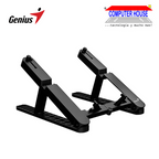 Soporte para laptop Genius G-Stand M200, hasta 17", 6 niveles de inclinación, plegable, color:negro. (31250020400)