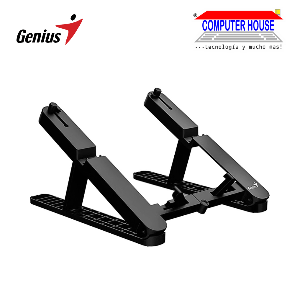 Base para Laptop Genius G-STAND M200 10"-17" plegable 6 niveles color: Black (31250020400)