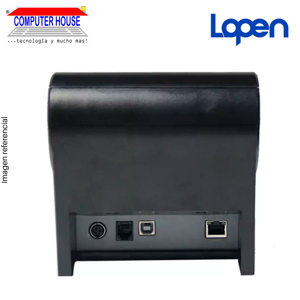 Impresora Termica LOPEN LN-POS80-BS-UEWS, 80mm,USB/Ethernet/Wi-Fi/Serial.