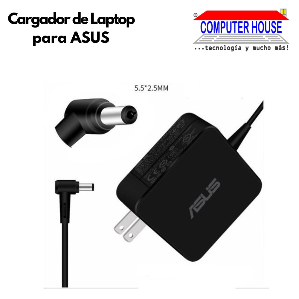 Cargador para laptop ASUS 19V (Compatible)