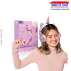 Audífono Inalámbrico KD81 vincha con diseño Unicornios, Bluetooth, Micrófono - Colores