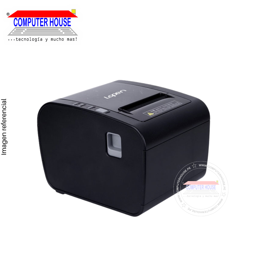 Impresora Térmica LOPEN LN-POS80-CK-UB, 80mm, USB/Bluetooth