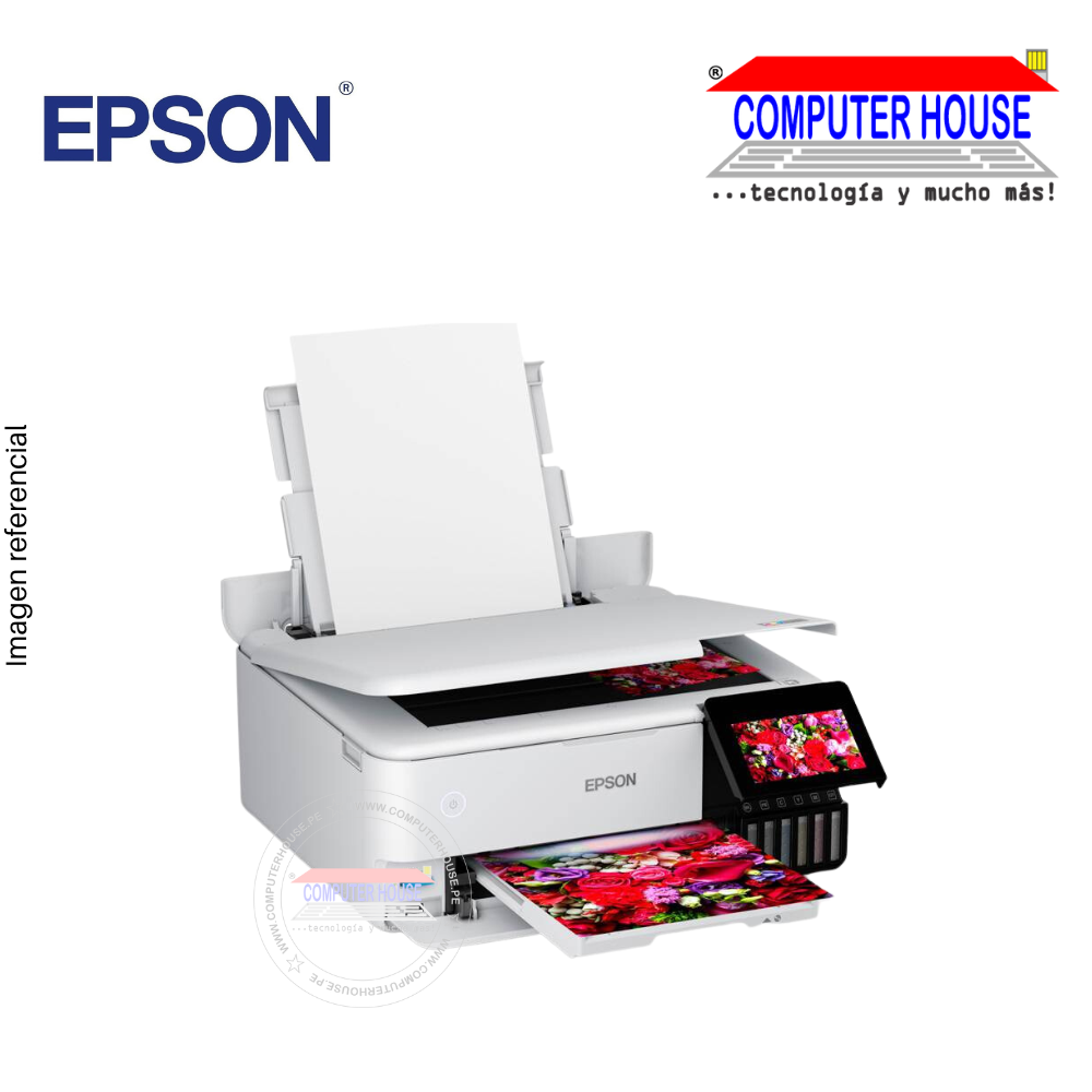 Impresora EPSON EcoTank Fotográfica (L8160), A4, USB/Wi-Fi/LAN.