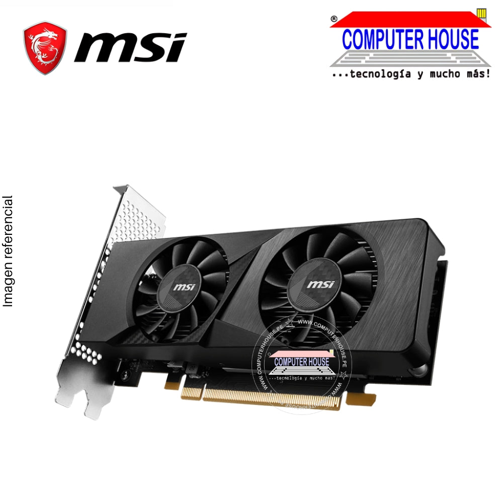 MSI RTX 3050 6GB Video Card, GDDR6, LP 6G OC, Nvidia GeForce, 1xDisplayPort/2xHDMI