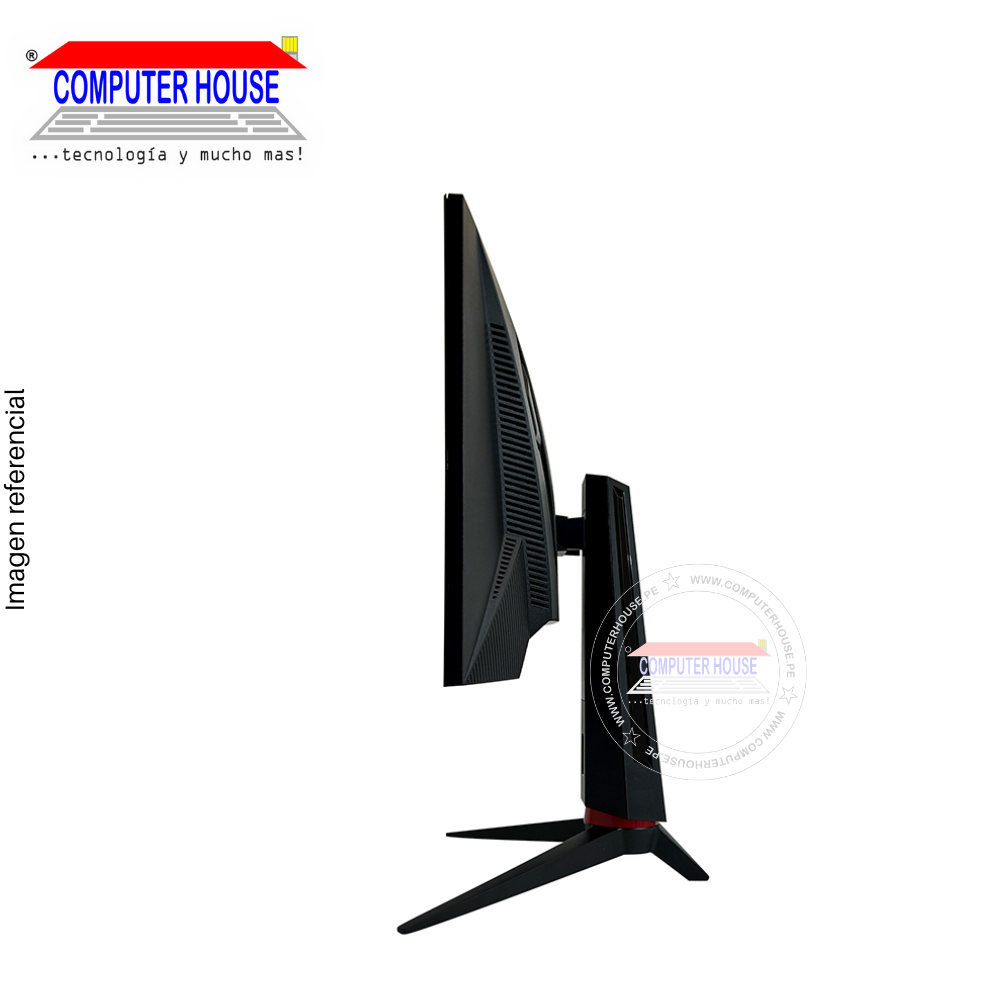 Monitor Gaming 27" Teros 2767G, 180Hz, 1MS, Curvo, QHD VA, 2560x1440, HDMIx1/DPx1/Audio-Out.