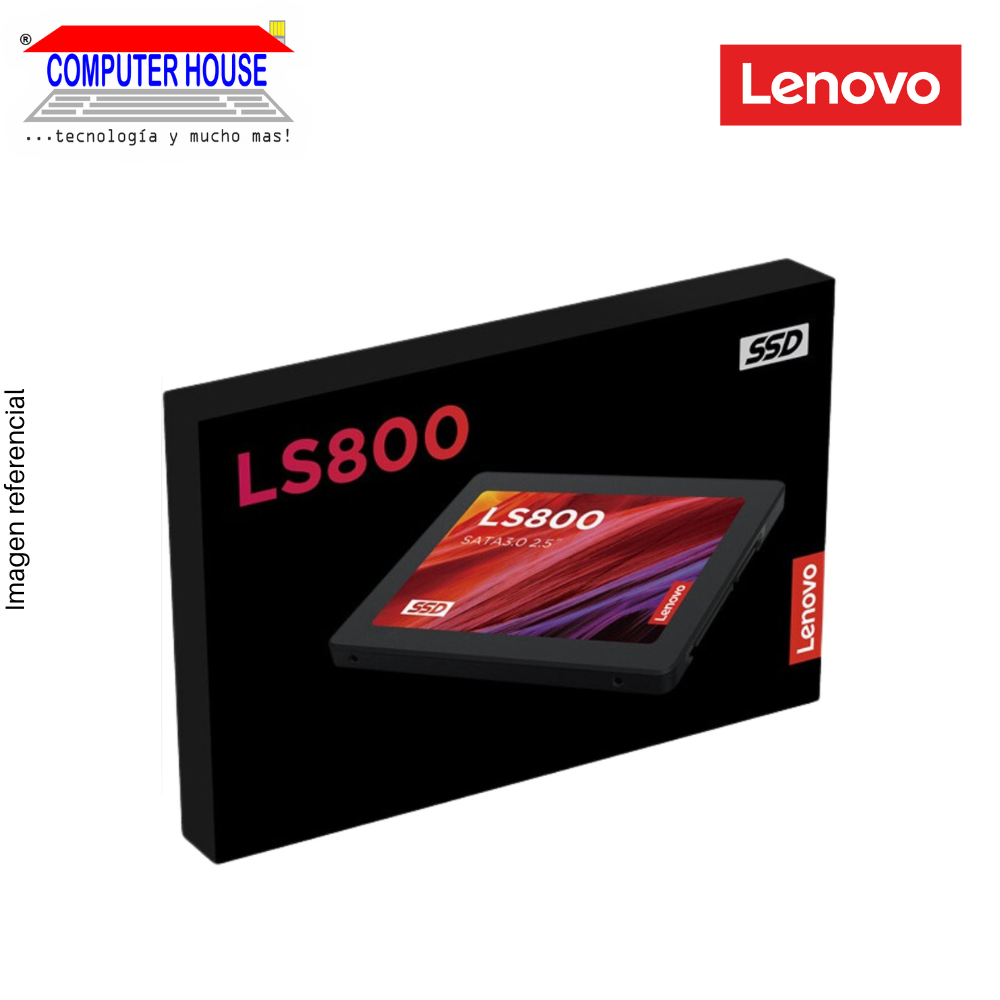 LENOVO 240GB Solid State Drive, LS800, SSD 2.5" Sata (Max Read 520MB/s, Max Write 460MB/s). 