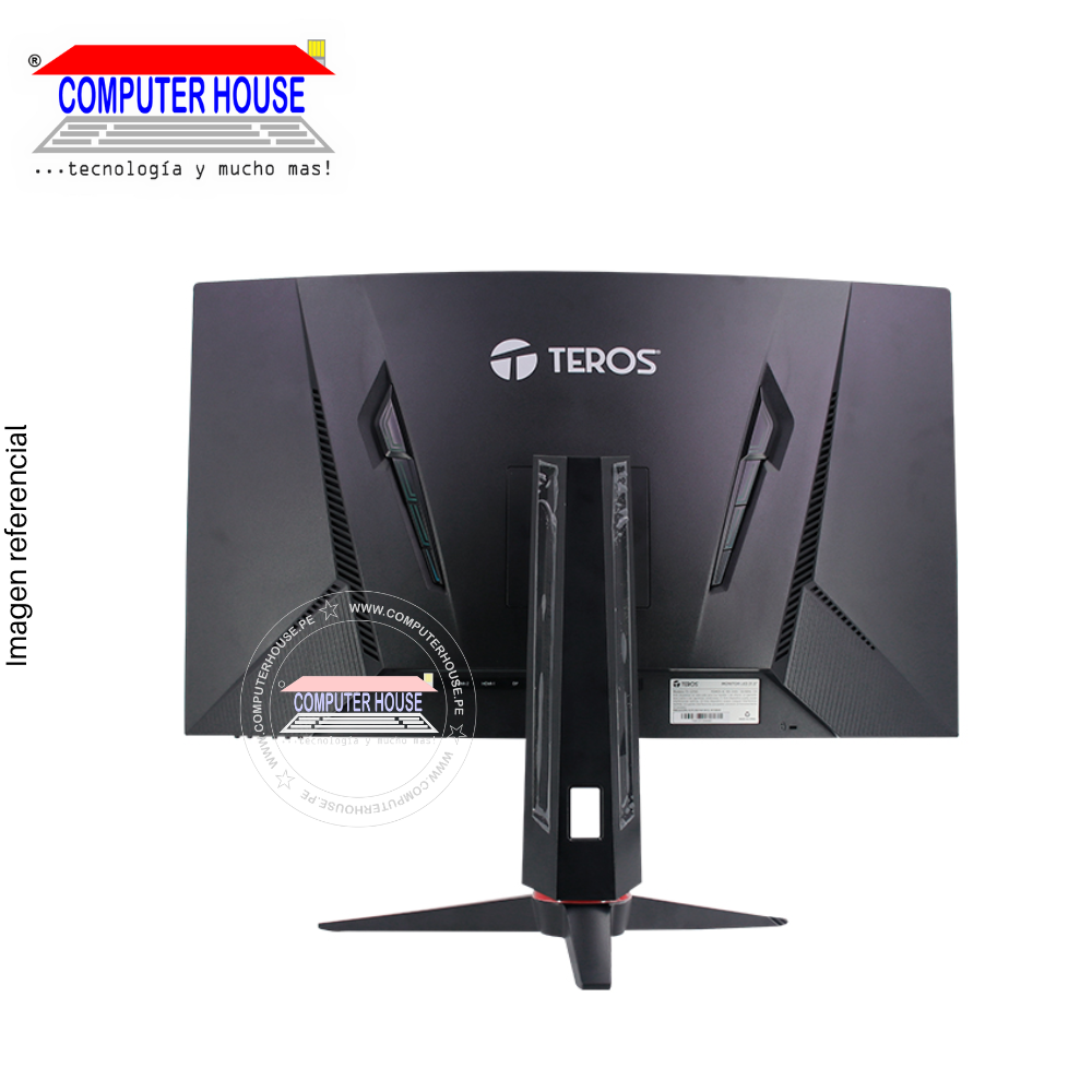 Monitor Gaming 31.5" Teros TE-3219G, 240Hz, 1MS, Curvo, FHD VA, 1920 x 1080, HDMIx1/DPx1/Audio-Out.