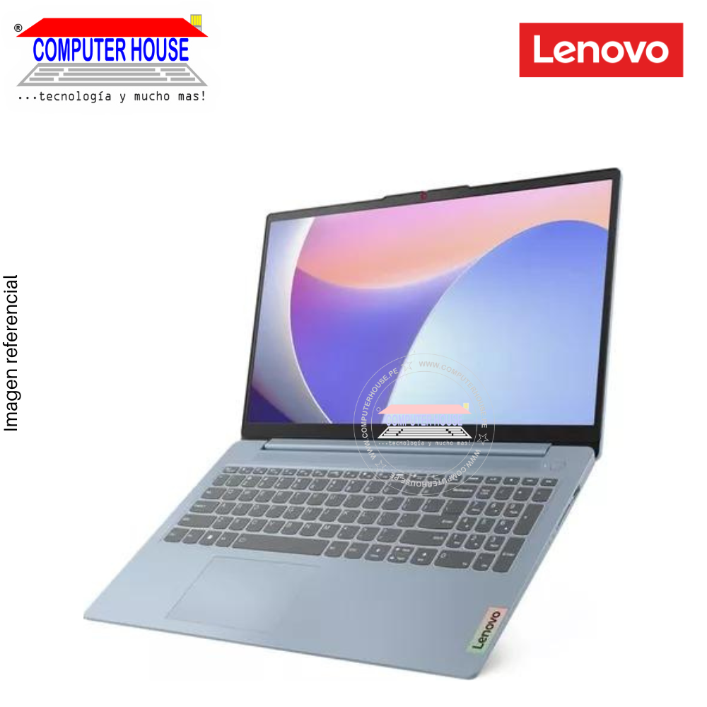 Laptop LENOVO IdeaPad Slim 3, Core i3-N305, RAM 8GB DDR5, SSD 512GB, 15.6" FHD, Free DOS.