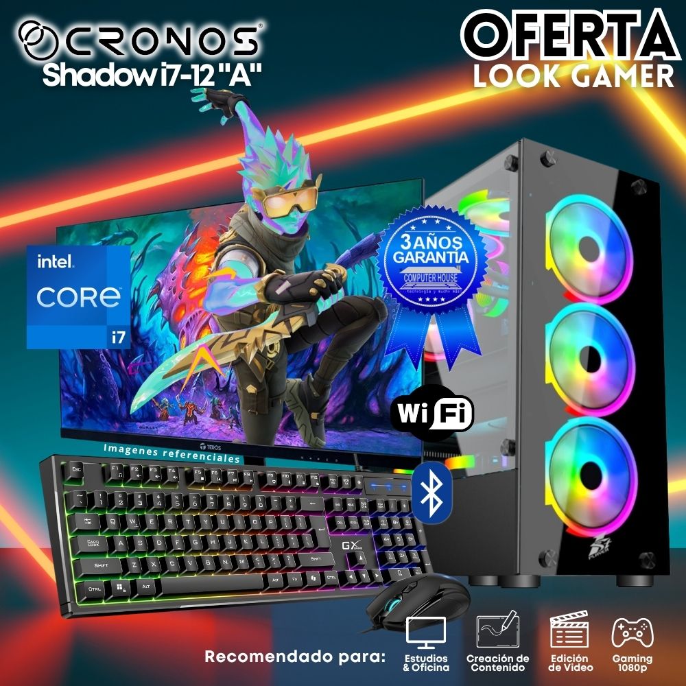 OFFER: CRONOS Qubit R7-5700G PC, 8GB RAM, 500GB SSD, 22″ FHD Monitor, Keyboard + Mouse Kit, Speakers or Headphones.