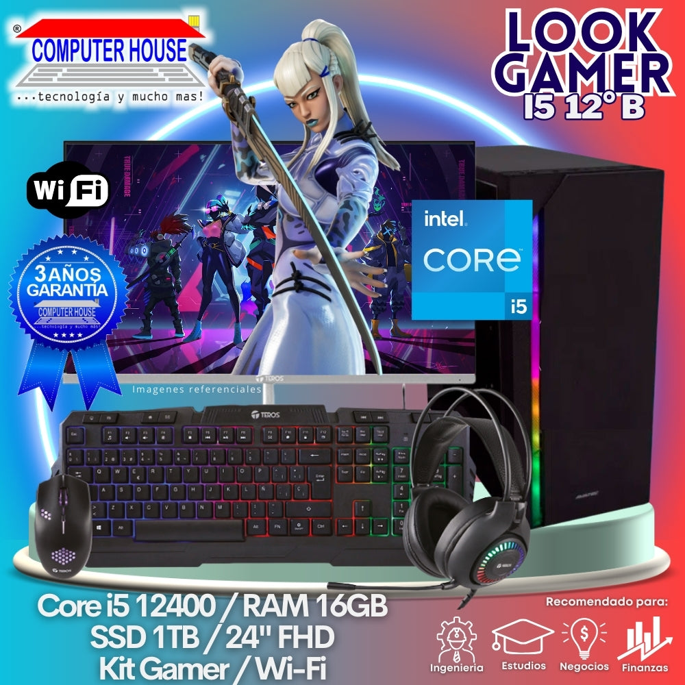 LOOK GAMER Core i5-12400 