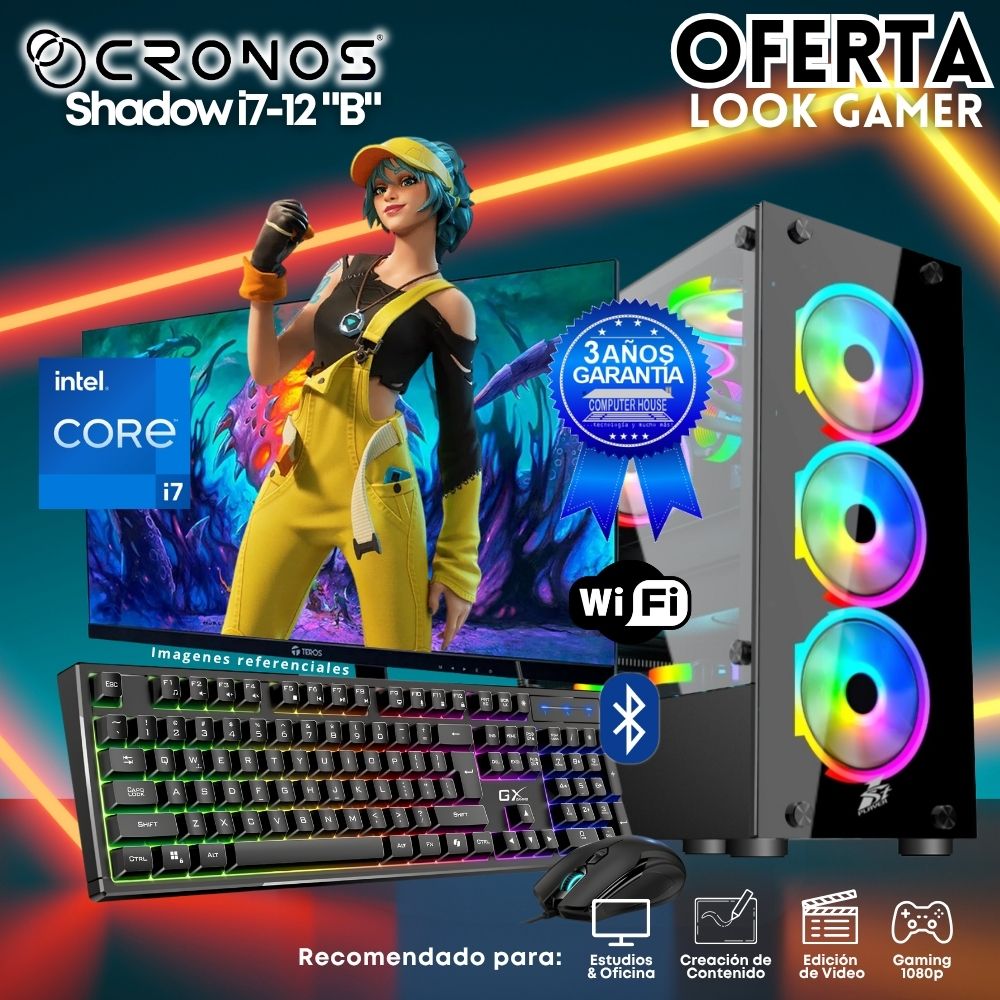 OFFER: CRONOS Qubit R7-5700G PC, 8GB RAM, 500GB SSD, 22″ FHD Monitor, Keyboard + Mouse Kit, Speakers or Headphones.