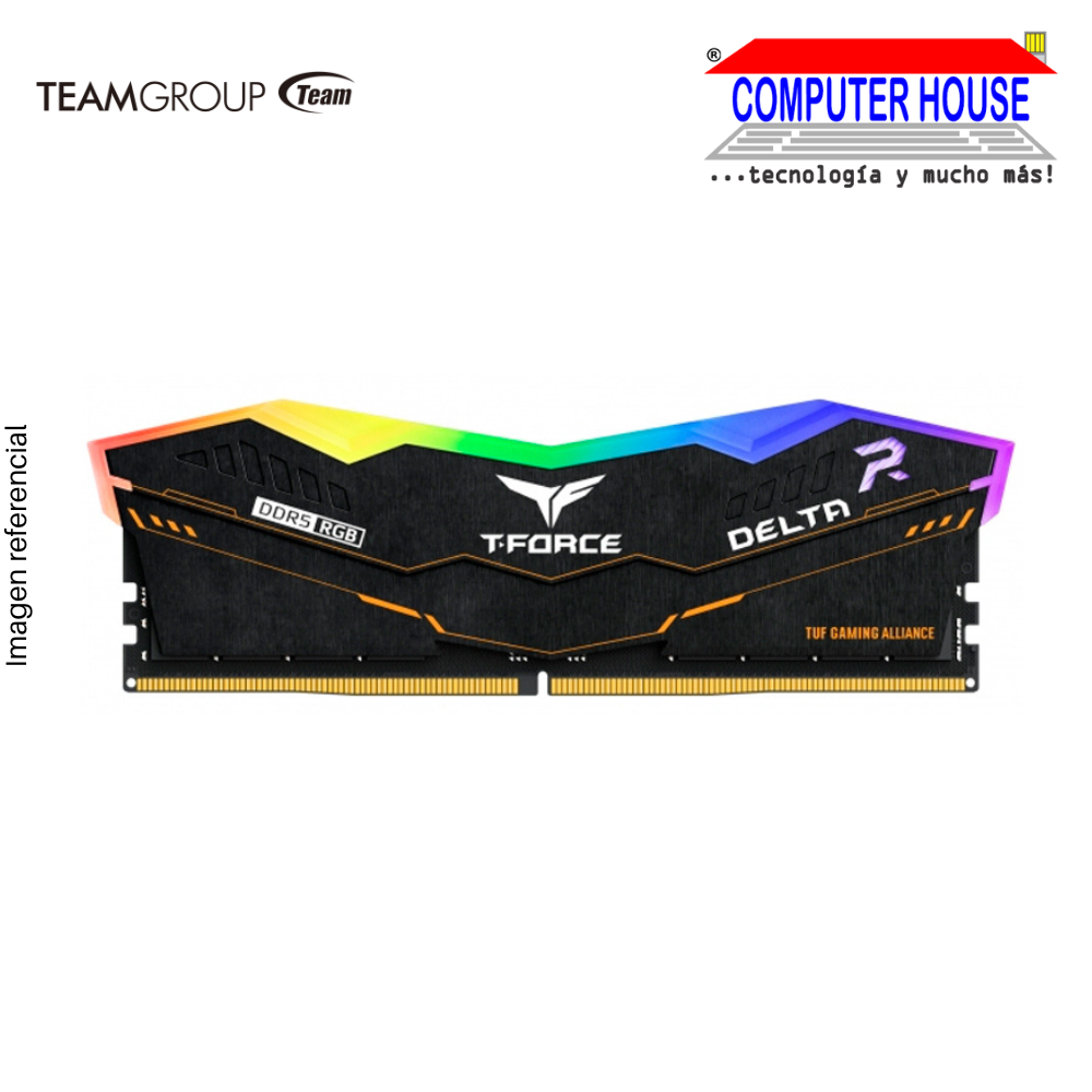 TeamGroup DDR5 DIMM RAM 16GB, 5200Mhz, Delta RGB.