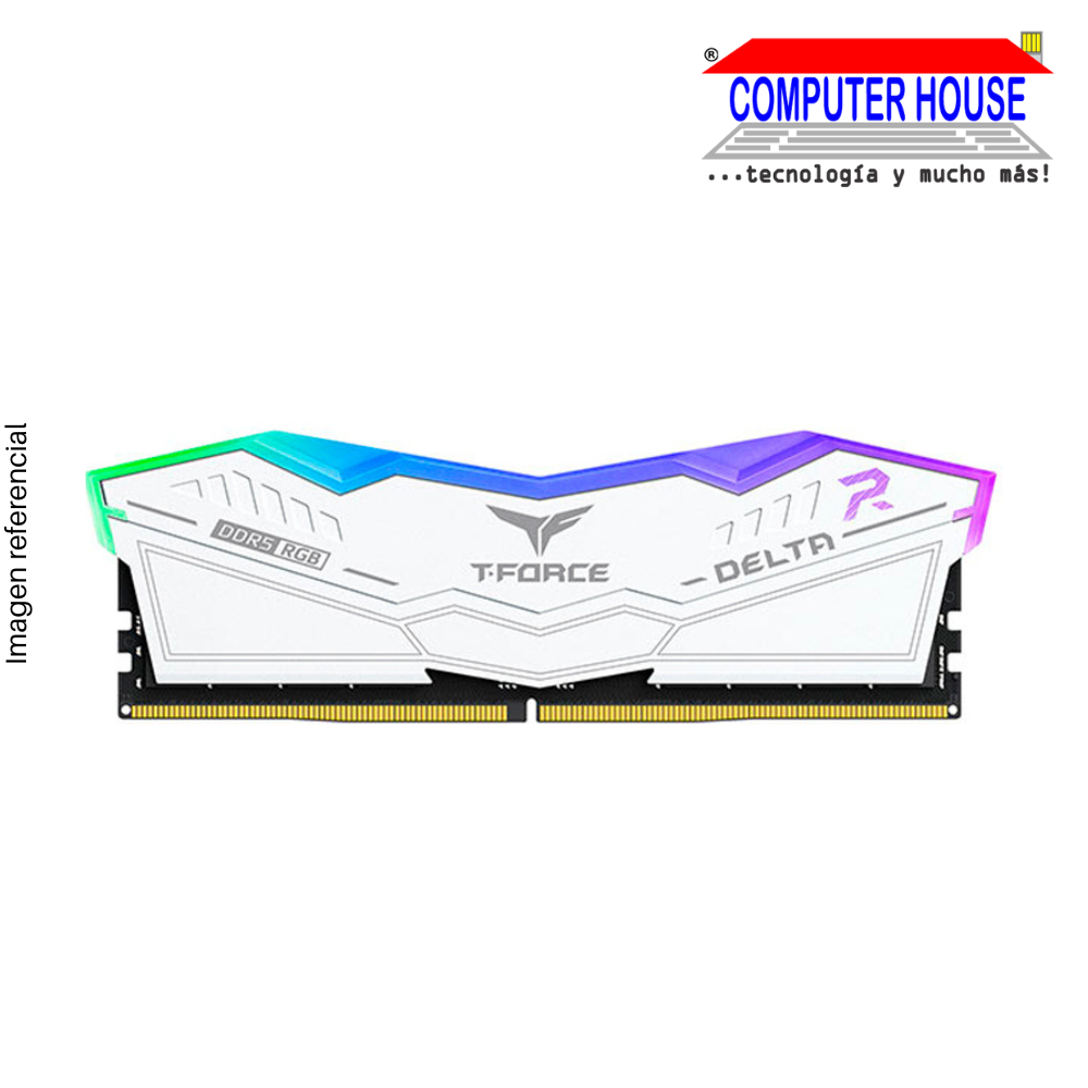 TeamGroup DDR5 DIMM RAM 16GB, 5200Mhz, Delta RGB.