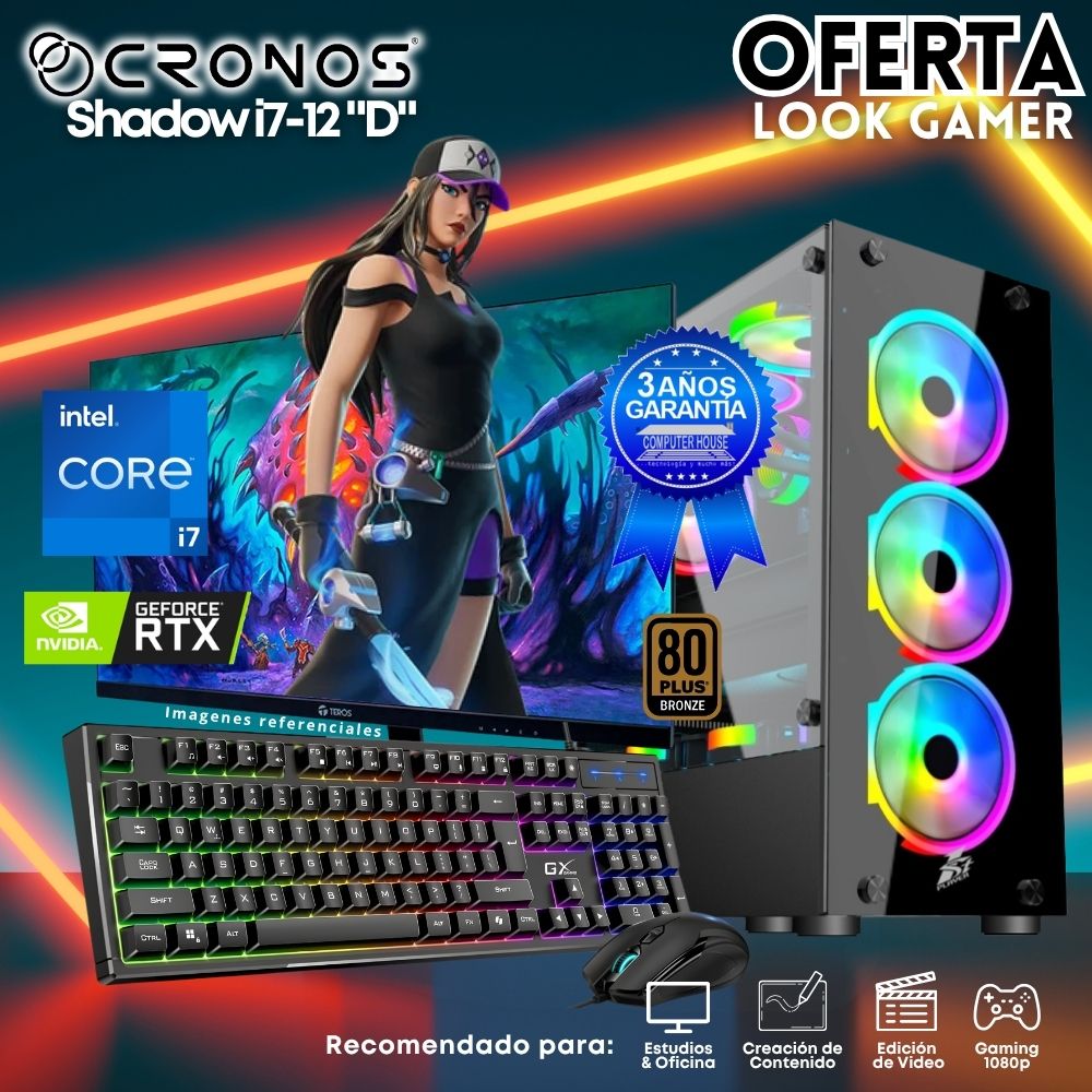 OFFER: CRONOS Qubit R7-5700G PC, 8GB RAM, 500GB SSD, 22″ FHD Monitor, Keyboard + Mouse Kit, Speakers or Headphones.