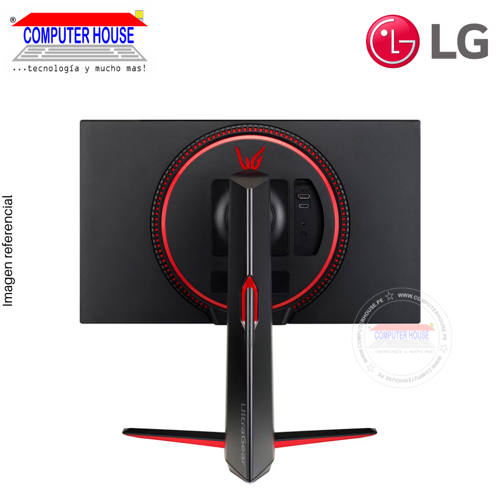 LG Monitor Gamer 27" 27GN65R, 1920x1080 FHD, 144Hz 1Ms, Audio/Display/HDMI.