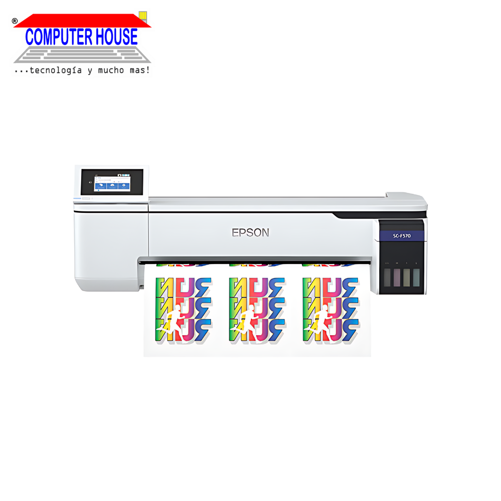 Impresora de Sublimación EPSON SureColor F570, USB 3.0, WLAN (802.11b/g/n), LAN GbE