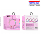 Audífono Inalámbrico KD81 vincha con diseño Unicornios, Bluetooth, Micrófono - Colores