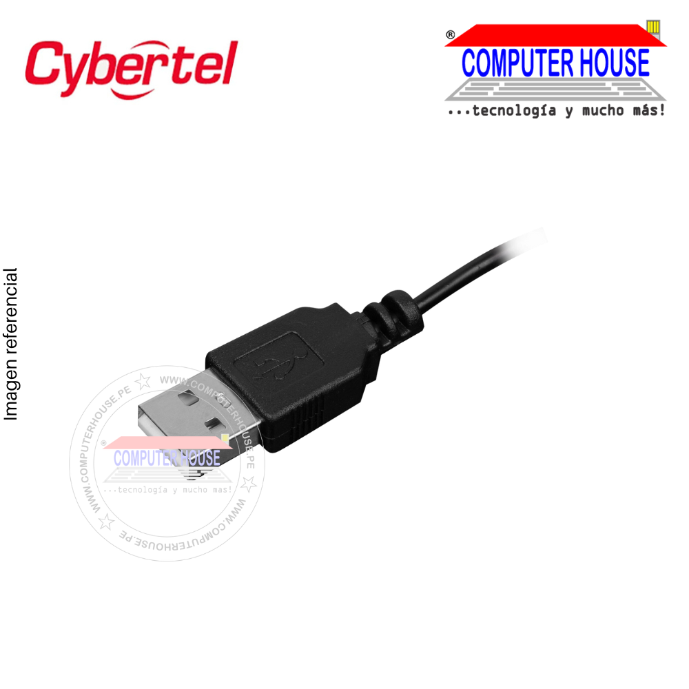CYBERTEL Teclado alámbrico Hamilton CYB K219 multimedia conexión USB