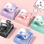 Audífono Inalámbrico STN-28A vincha con diseño orejas de Gato, Bluetooth, Micrófono - Colores
