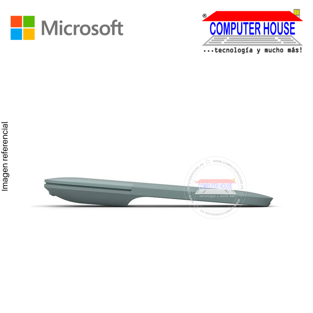 MICROSOFT Mouse inalámbrico ARC Salvia (ELG-00050) conexión bluetooth.