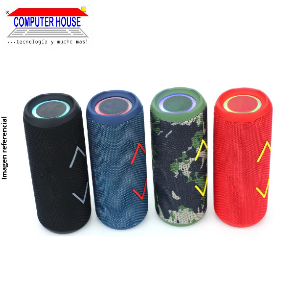 Flip 6+ Wireless Bluetooth Speaker, RGB, Colors.