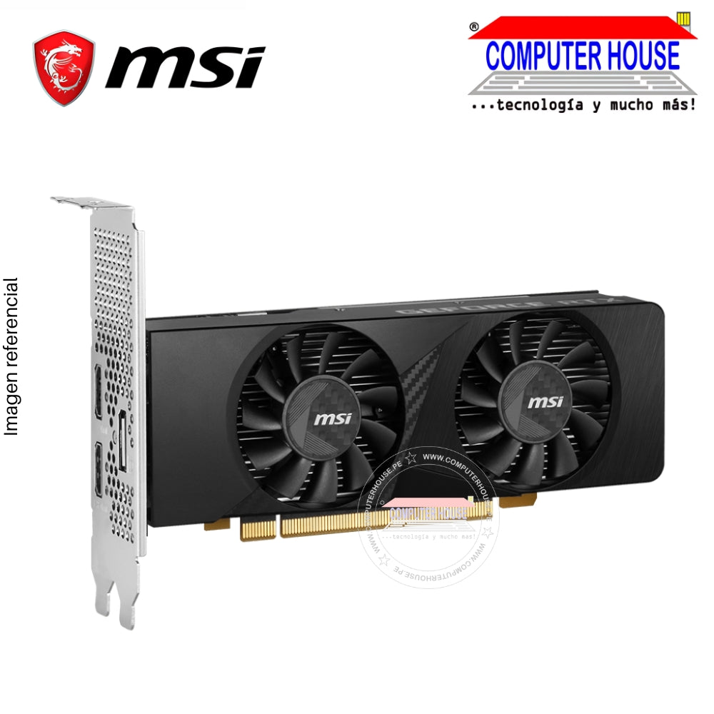 MSI RTX 3050 6GB Video Card, GDDR6, LP 6G OC, Nvidia GeForce, 1xDisplayPort/2xHDMI