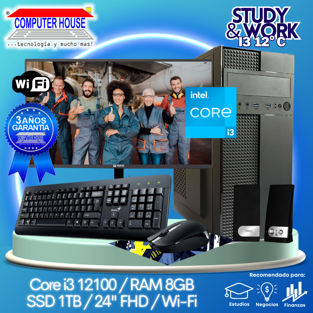 Desktop Core i3-12100 