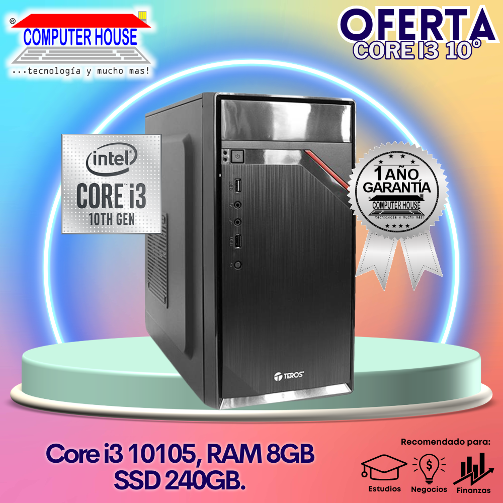 OFERTA SOLO CPU: Core i3-10105 