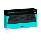 LOGITECH K600 Wireless Keyboard, Black, Bluetooth. 