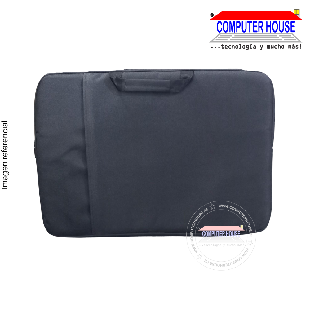 15.6" Laptop Sleeve, with handle and zipper, assorted colors.