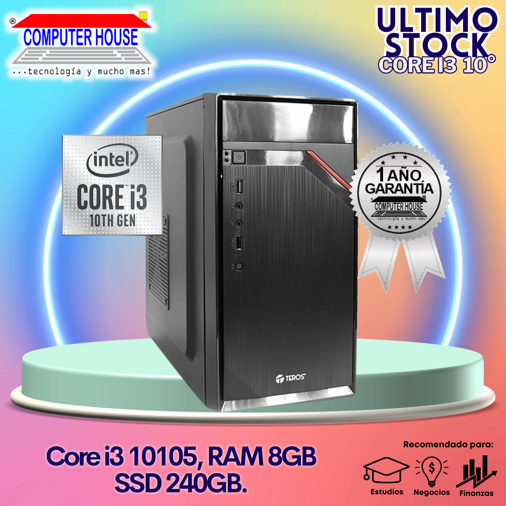 Ultimo Stock: CPU Core i3-10105 