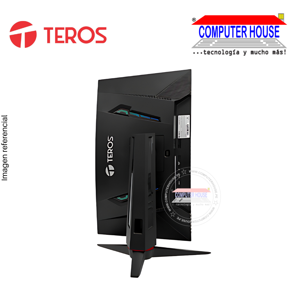 Monitor Gamer Teros 27" TE-2766G, Curvo, VA 180 Hz, 1920x1080 FHD, HDMI / DP / FREESYNC /PIVOT
