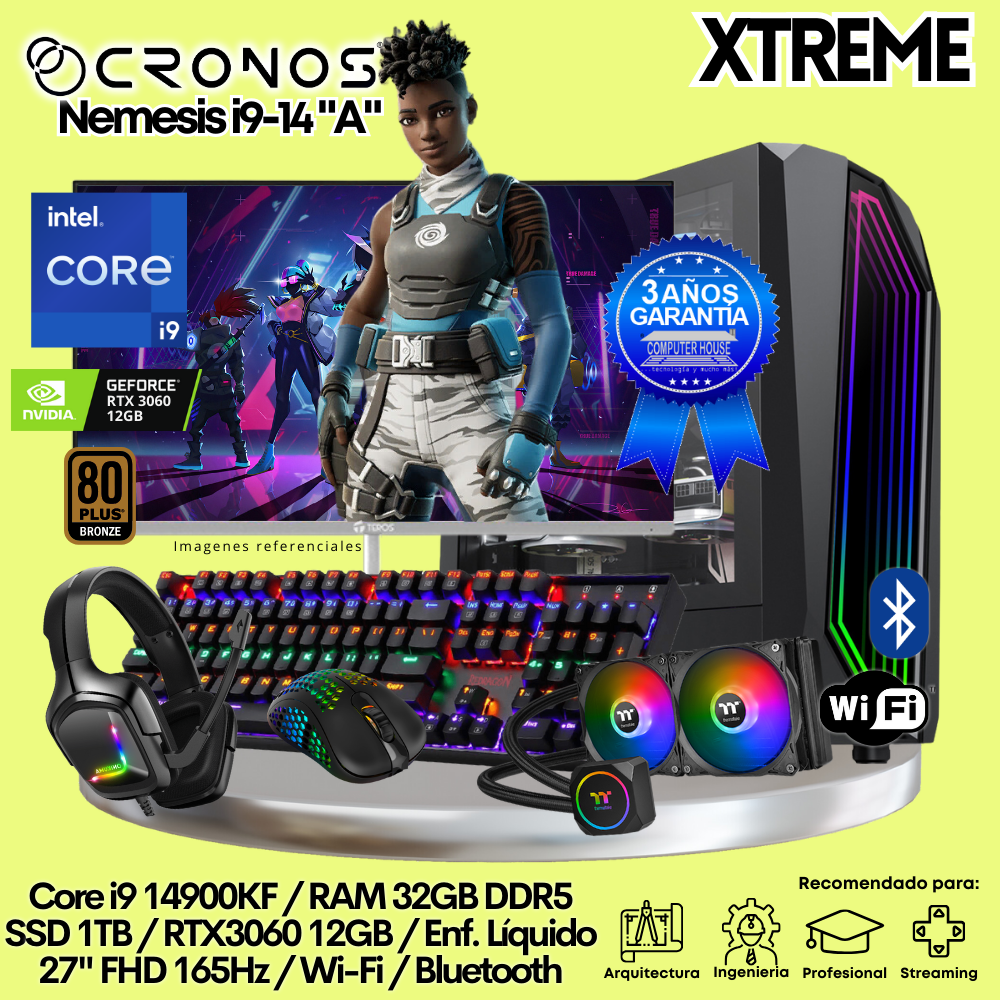 PC Xtreme CRONOS Nemesis i9-14 