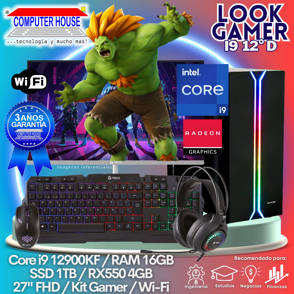 LOOK GAMER Core i9-12900KF 