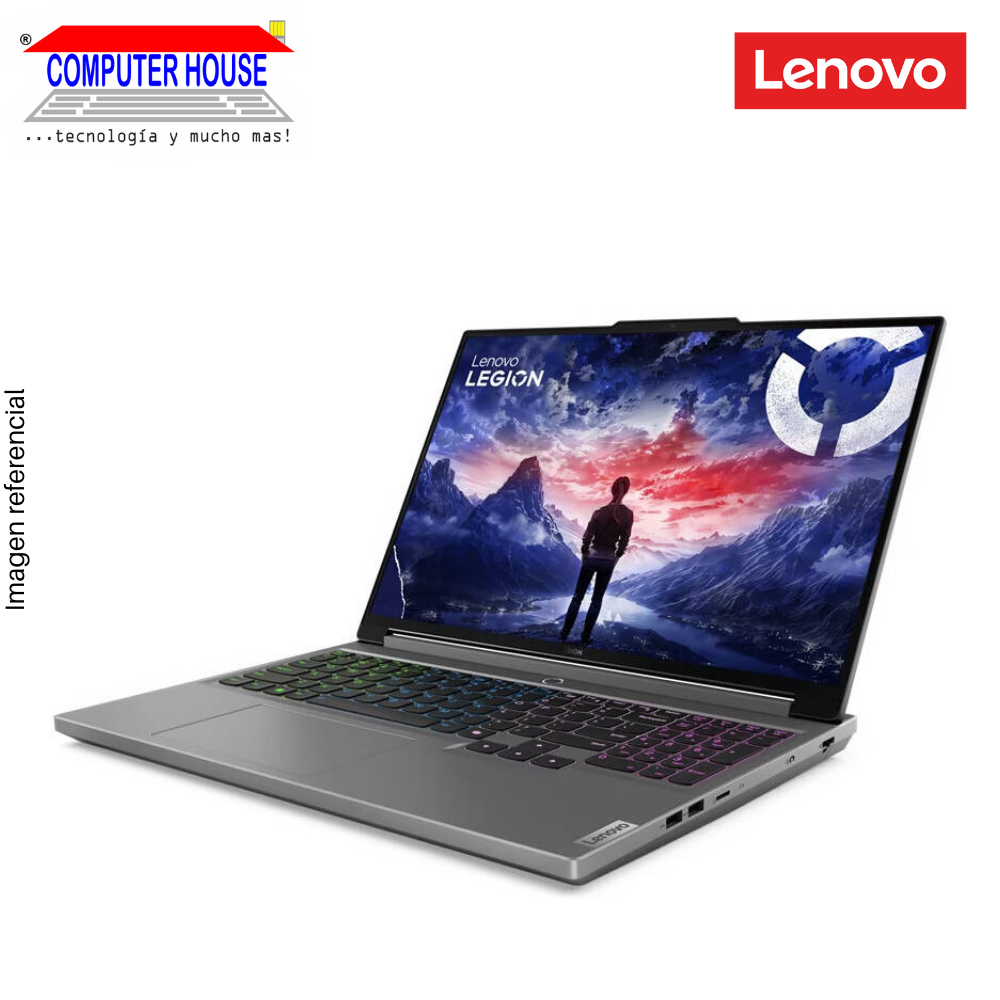 Laptop LENOVO Legion 5, Core i9-14900HX, RAM 32GB DDR5, SSD 1TB, Video RTX4060 8GB, 16" WQXGA 165Hz, Teclado en Inglés, Windows 11.