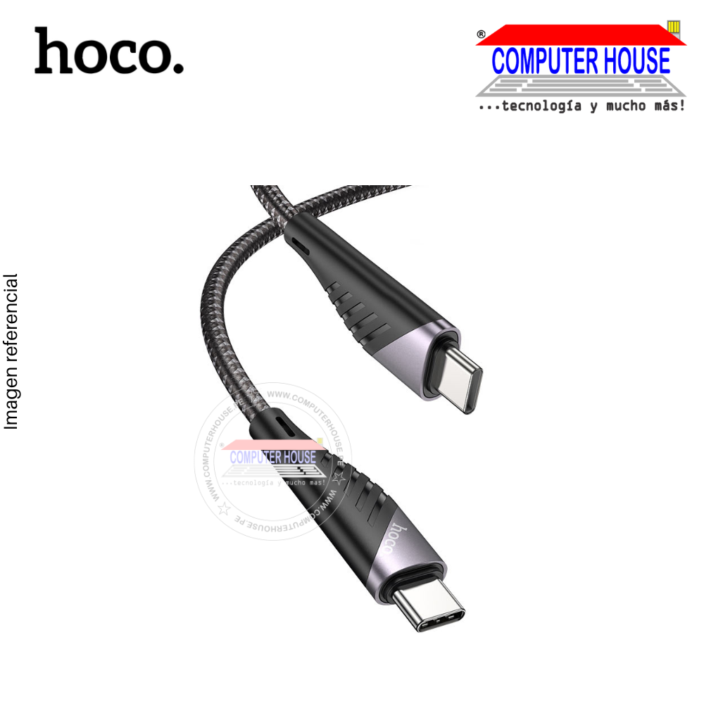 HOCO Type-C to Type-C cable U95 3A with length 1.5 meter.
