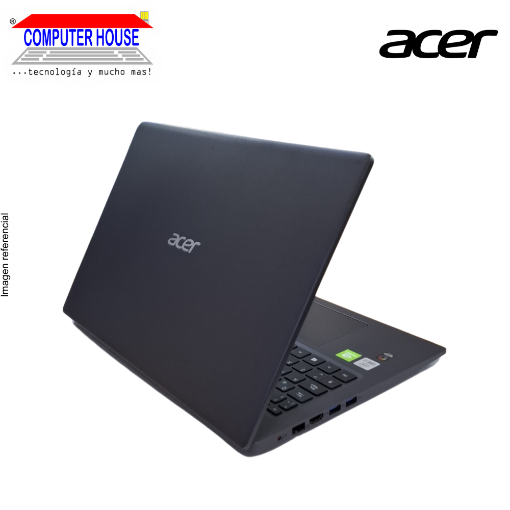 Laptop ACER Aspire 3 A315, Core i7-1065G7, RAM 8GB, SSD 512GB, Video MX330 2GB, 15.6″, Windows 11. (LIQUIDACION con yaya en marco en pantalla)