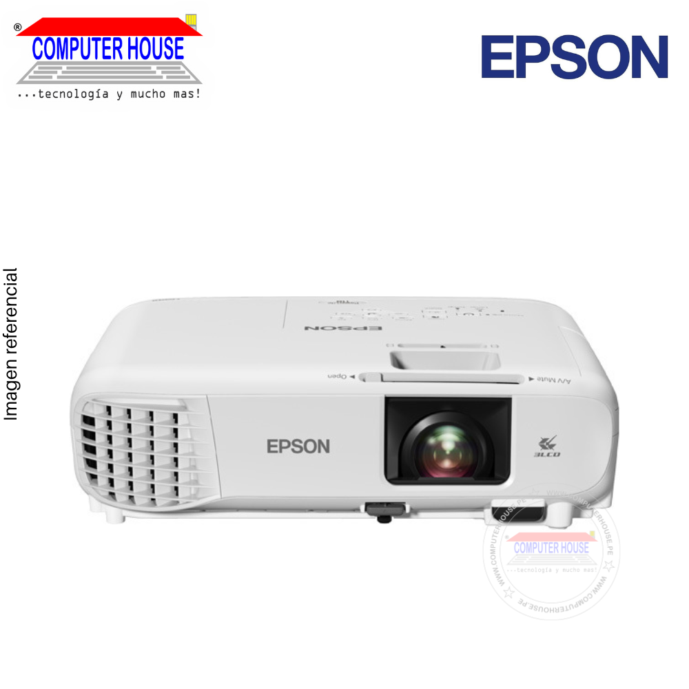 EPSON PowerLite X49 Projector, 3600 Lumens, 1024x768, XGA 3LCD, HDMI, Monaural Speaker: 5W x 1.