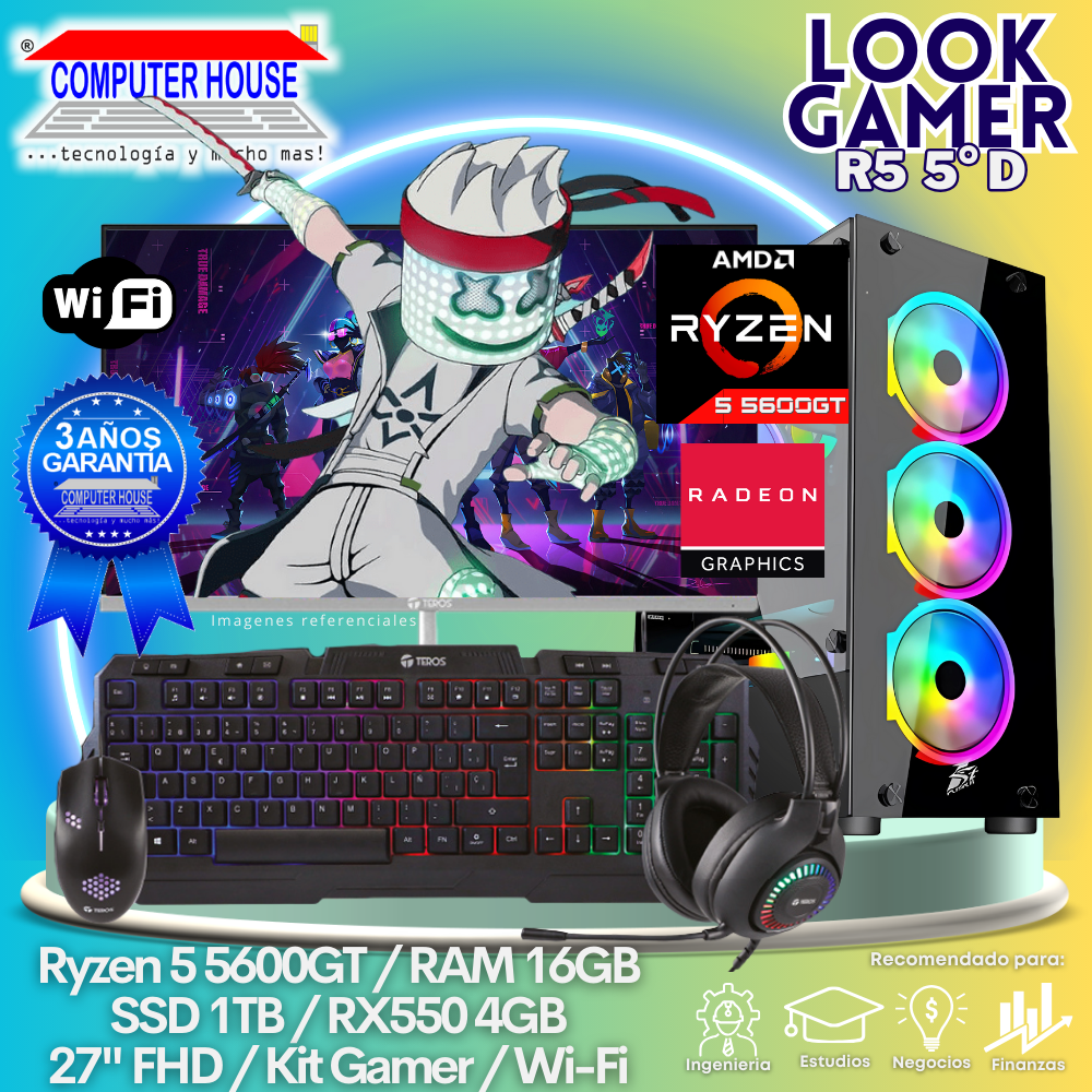 LOOK GAMER Ryzen 5-5600GT 